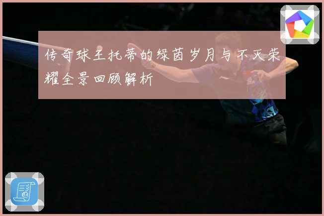 传奇球王托蒂的绿茵岁月与不灭荣耀全景回顾解析